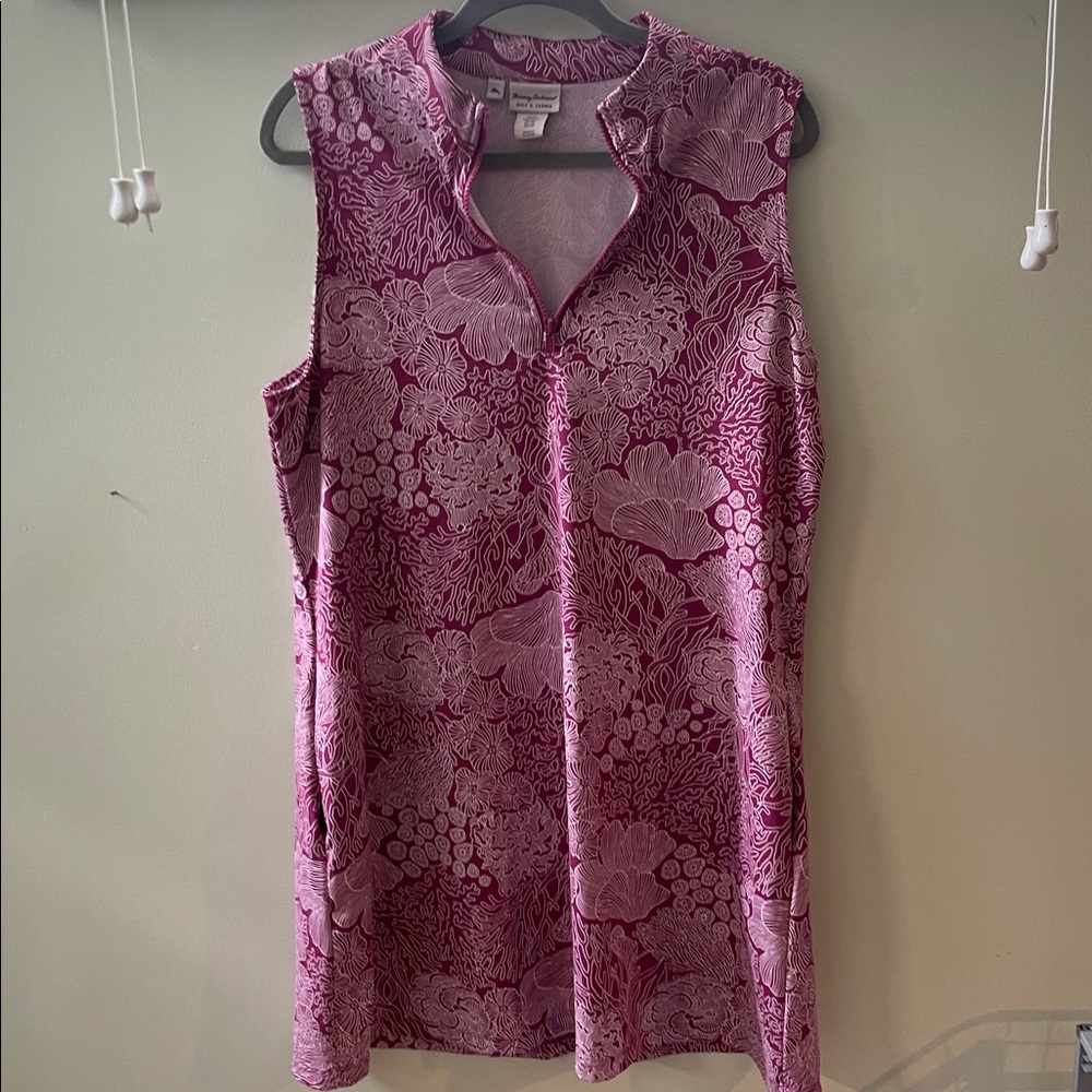 Tommy Bahama Pink Floral Mini Dress